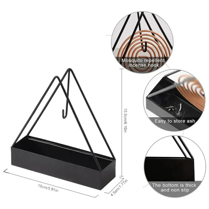Triangle Mosquito Coil Holder