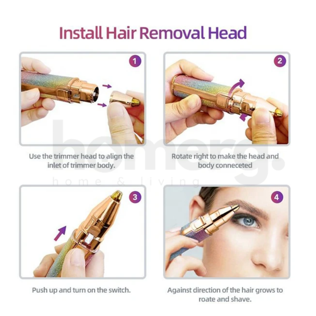 2 in 1 Rechargeable Women's Hair Remover