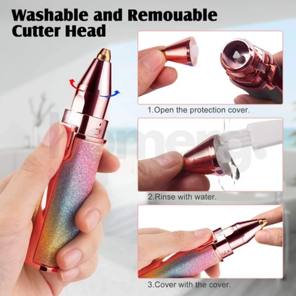 2 in 1 Rechargeable Women's Hair Remover
