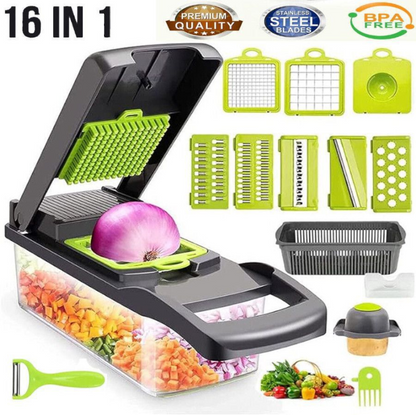16 in 1 Multi-Functional Vegetable Cutter